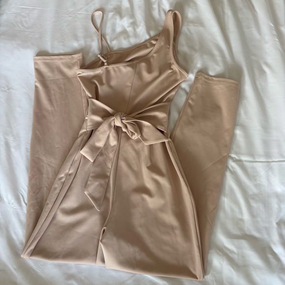 Kittenish Pants - Kittenish Asymmetrical Jumpsuit | size small